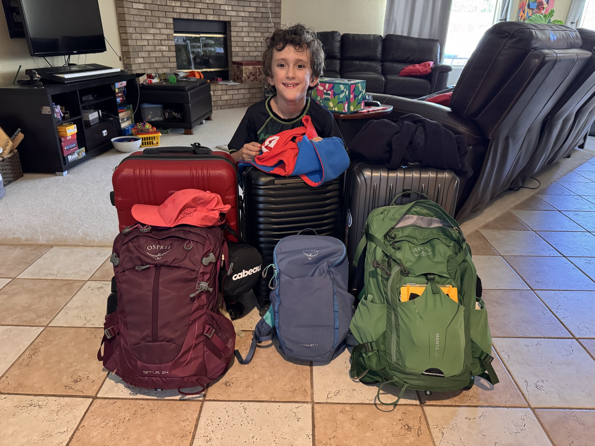 001 Departure & Luggage
